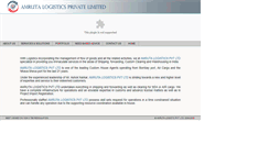 Desktop Screenshot of amrutalogistics.com